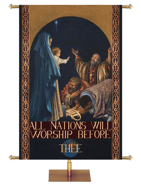 Sistine Basement Nativity Banner