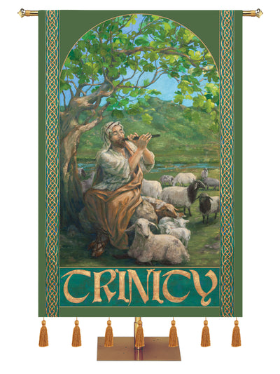 Sistine Basement Embellished Good Shepherd Banner