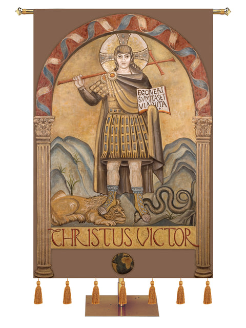 Sistine Basement Embellished Christus Banner
