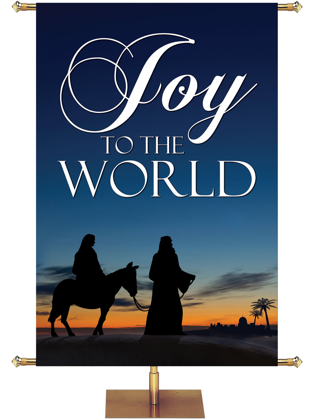 The Nativity Collection Joy to the World - Christmas Banners - PraiseBanners