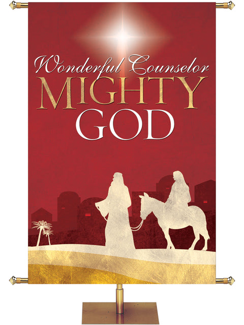 The First Christmas Mighty God - Christmas Banners - PraiseBanners