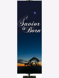 The Nativity Collection A Savior is Born - Christmas Banners - PraiseBanners