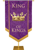 King of Kings Embellished Names of Christ Handmade Banner