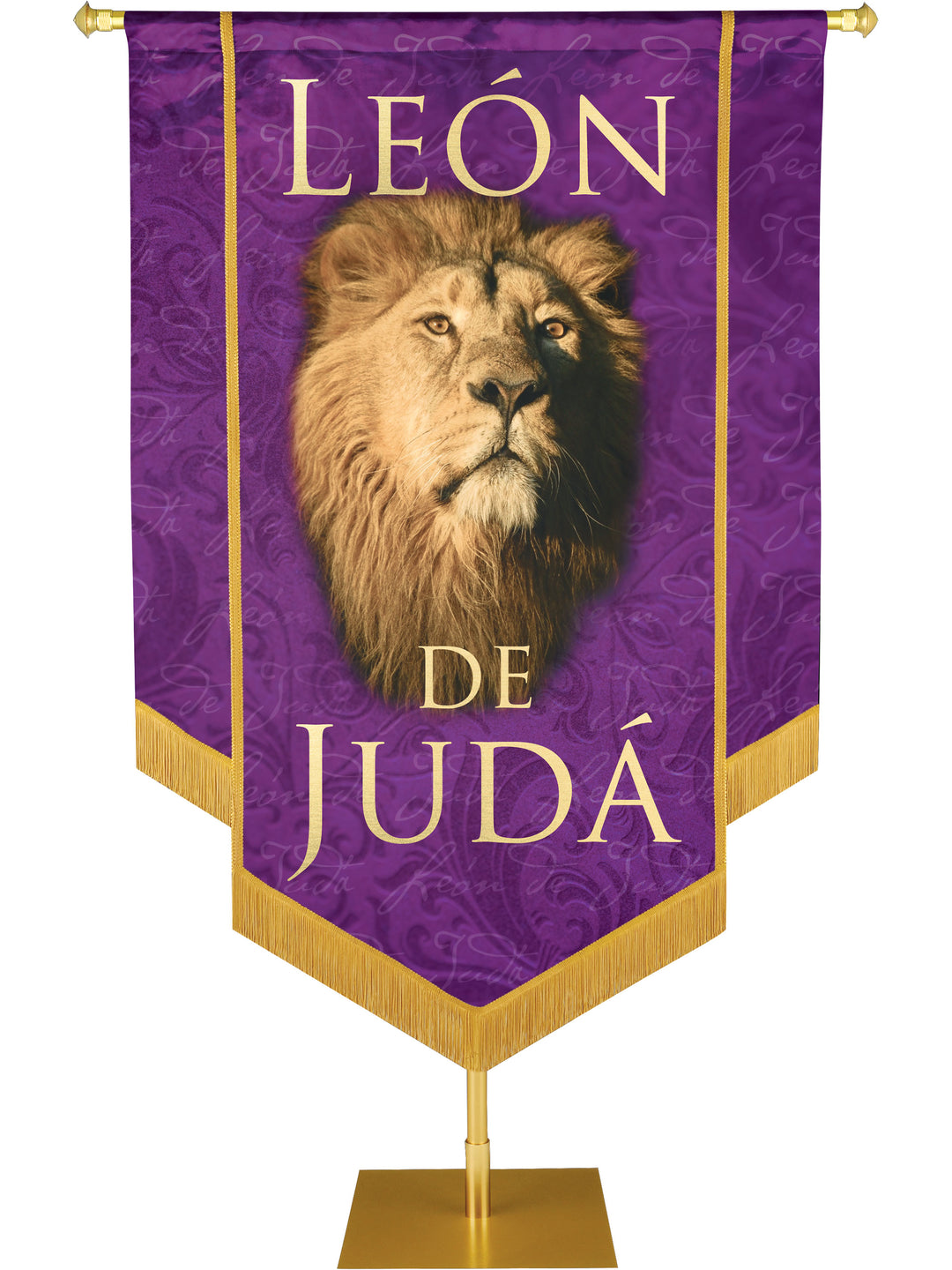 estandarte de juda estandarte con la imagen de un leon