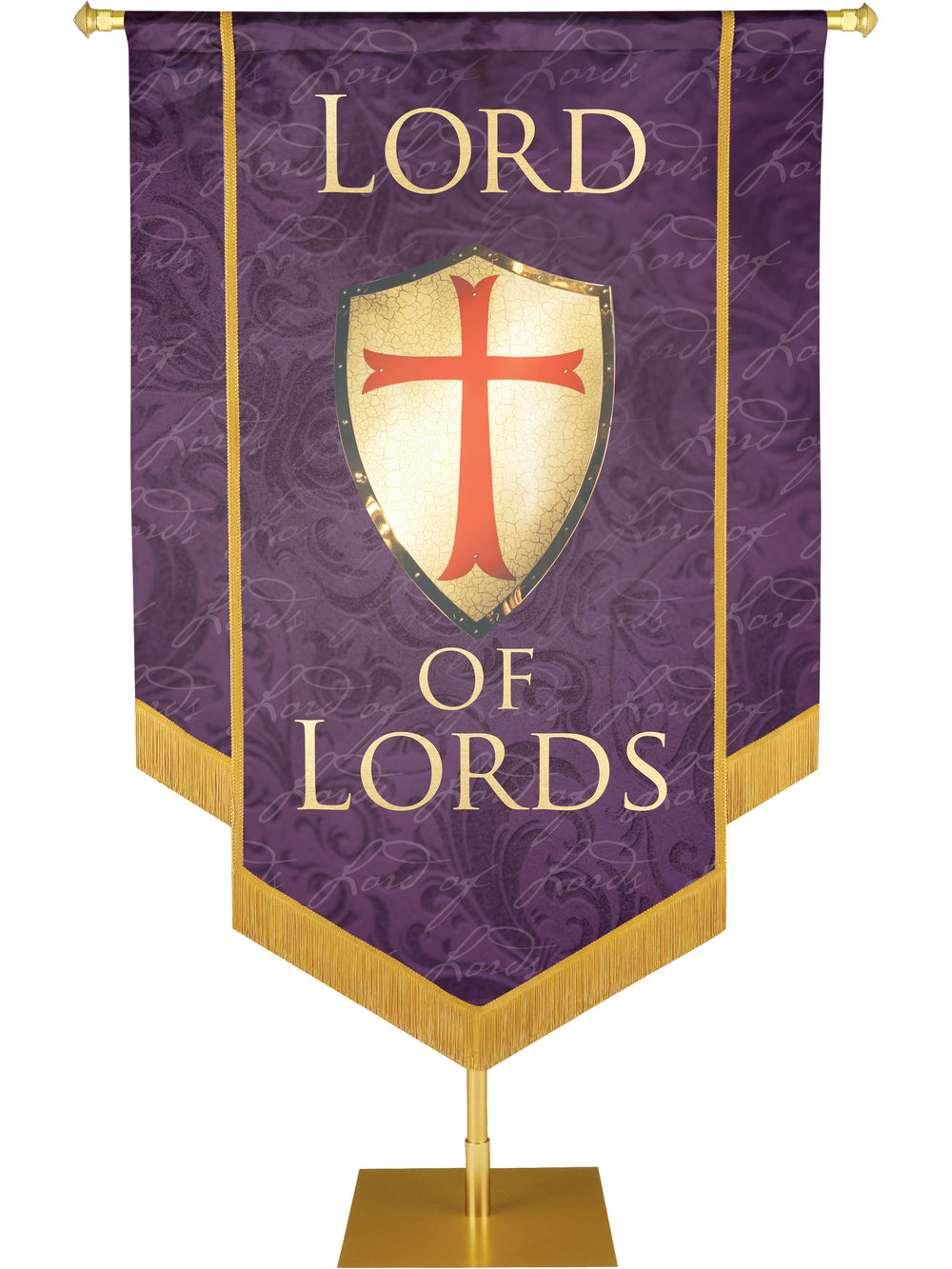 Names of Christ Lord of Lords Embellished Banner - Handcrafted Banners - PraiseBanners
