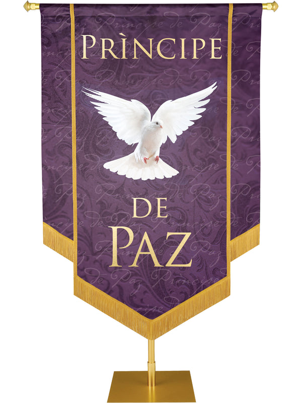 Principe De Paz Embellished Banner