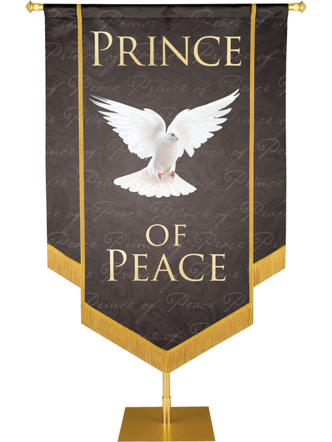 Names of Christ Prince of Peace Embellished Banner - Handcrafted Banners - PraiseBanners