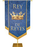 Rey De Reyes Embellished Banner - Handcrafted Banners - PraiseBanners