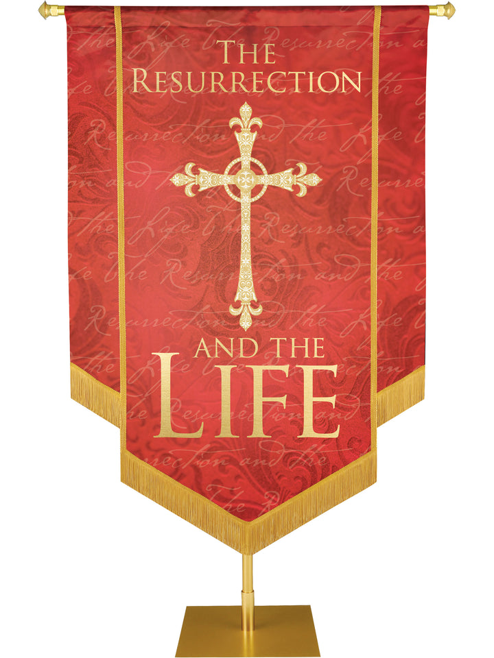 Resurrection Program Banner The Resurrection Names of Christ Hand-made Banner