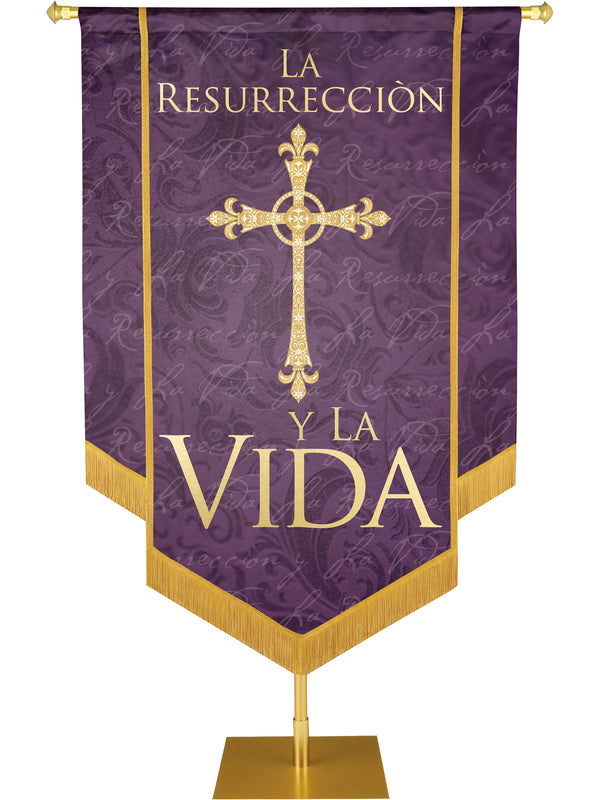La Resurreccion Embellished Banner