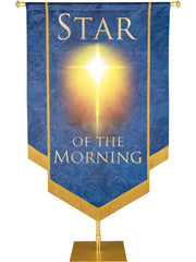 Star of the Morning Embellished Names of Christ Handmade Banner