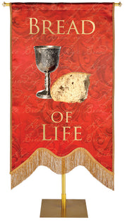 Names of Christ M-Shape Bread of Life Embellished Banner - Handcrafted Banners - PraiseBanners