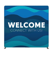 Tube Display Banner Stand and Optional Sleeve Banner