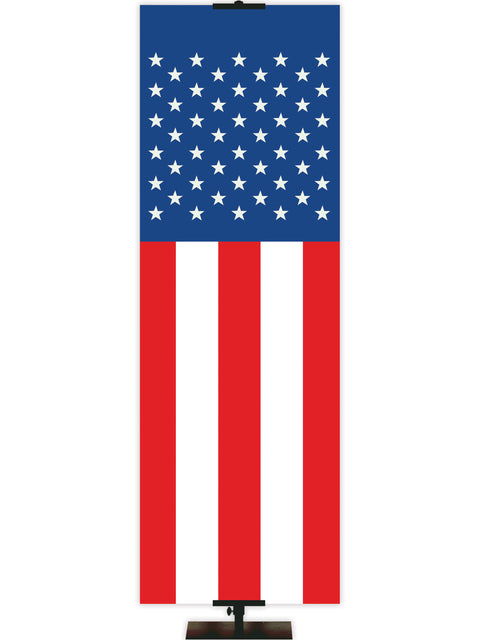 Patriotic U.S. Flag Banner