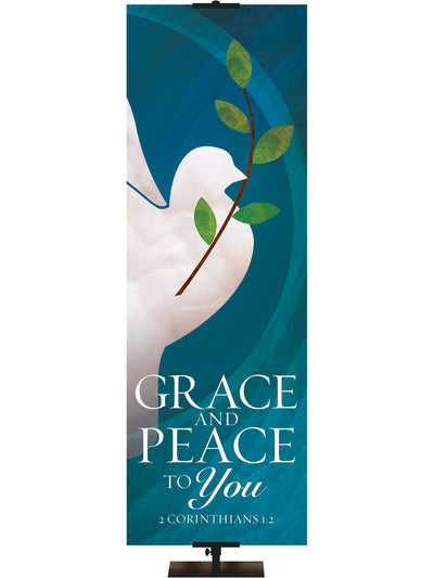 Grace And Peace To You Peace In Christ Banner