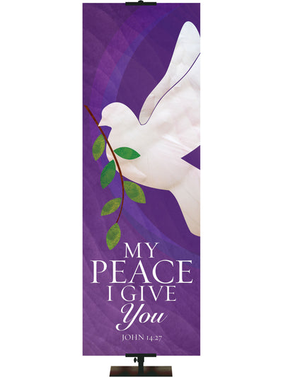 My Peace I Give You Peace In Christ Banner