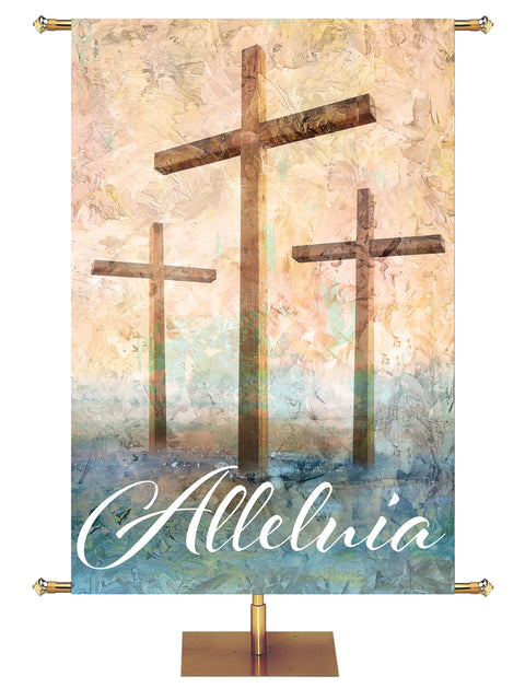 Portraits of Easter Alleluia - Easter Banners - PraiseBanners