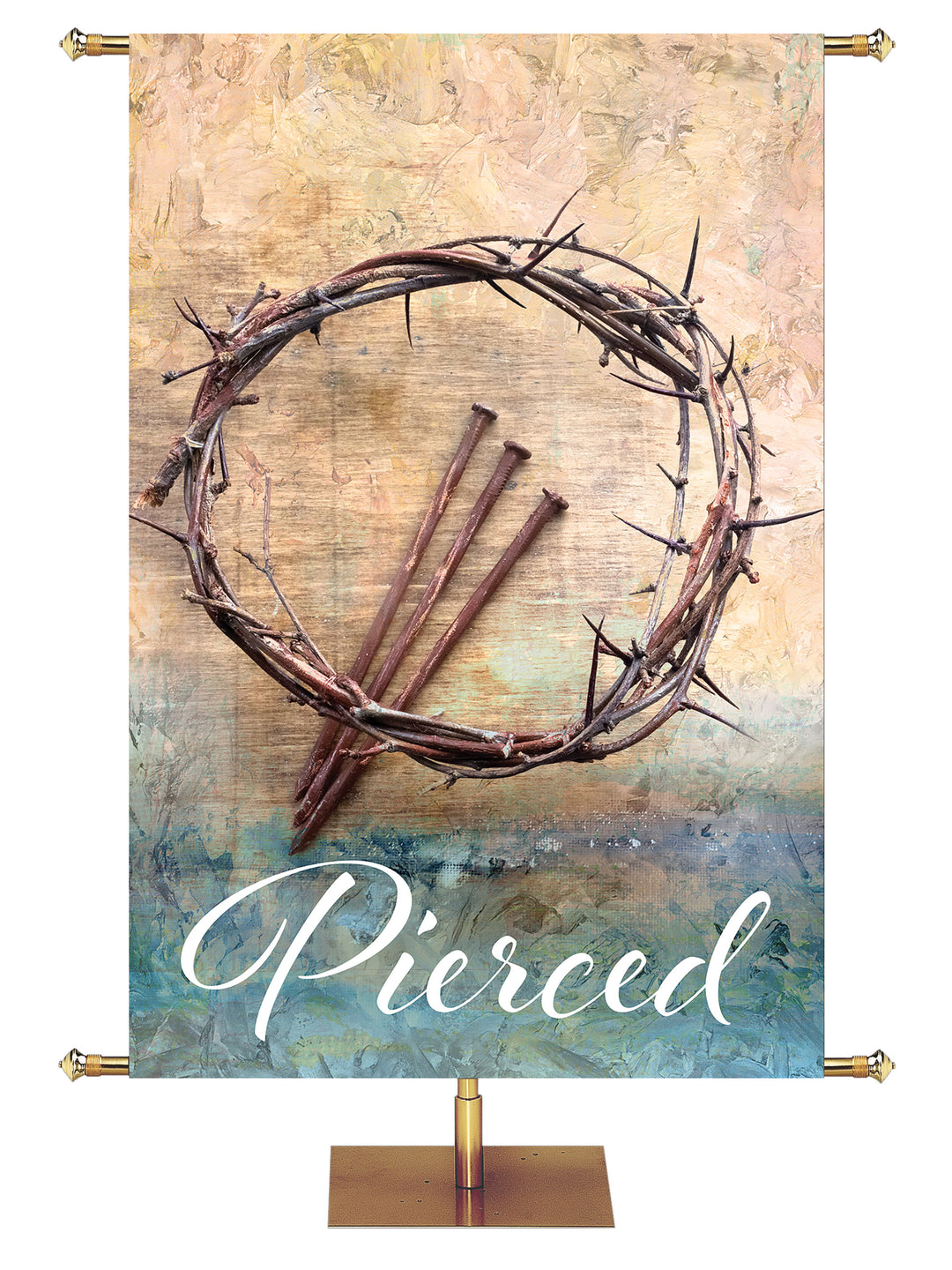 Portraits of Easter Pierced - Easter Banners - PraiseBanners
