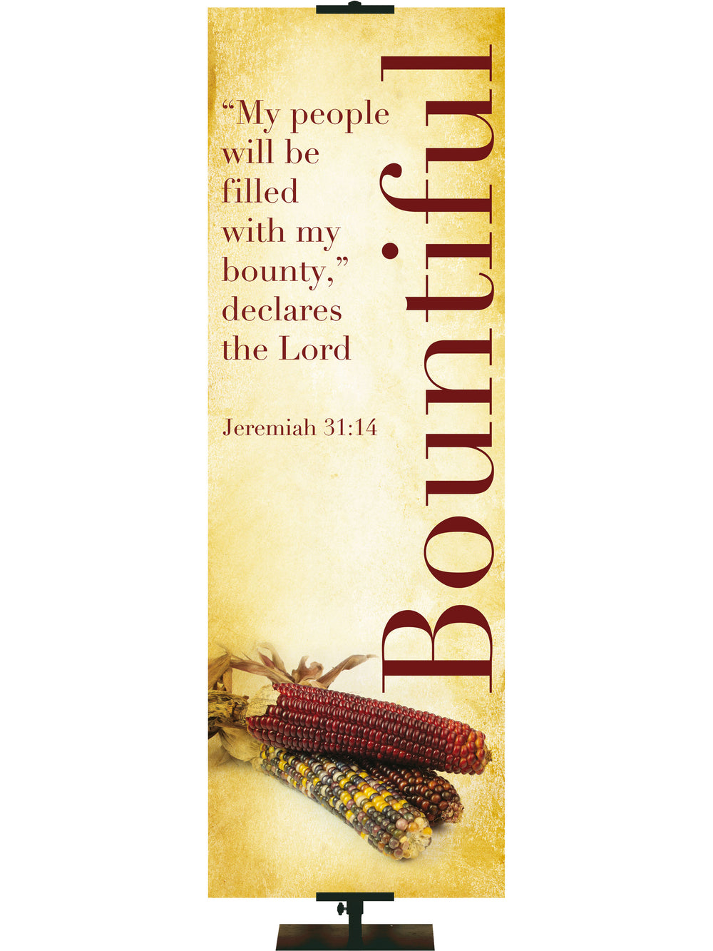 Rustic Autumn - Bountiful - Fall Banners - PraiseBanners