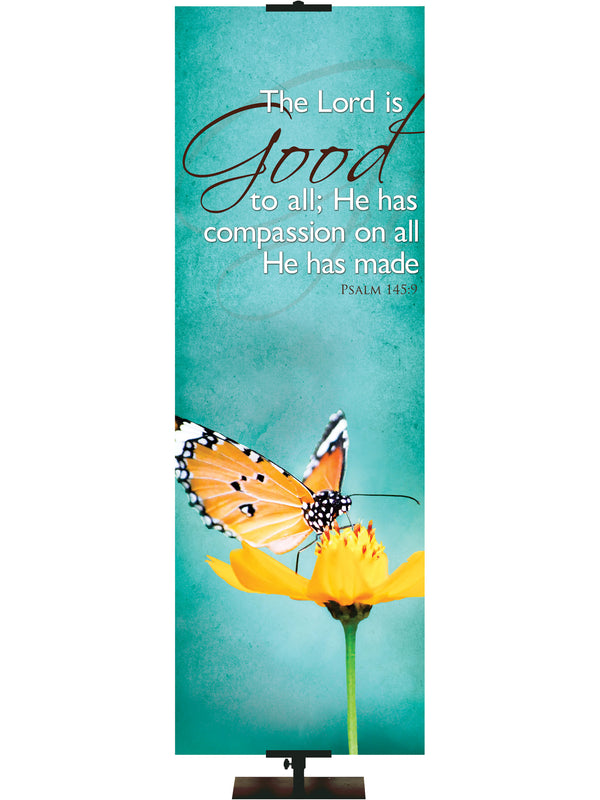 Renewal in Spring The Lord Is Good - Blue