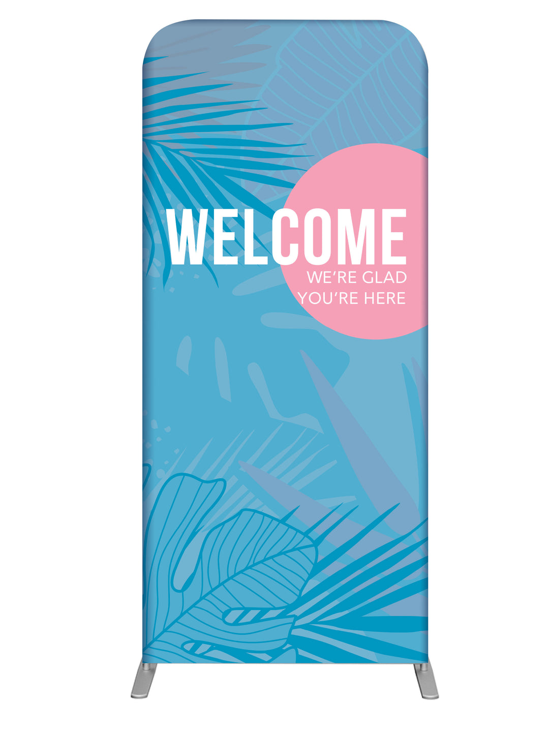 Radiant Rays Design Welcome Tube Display and Sleeve Banner Set