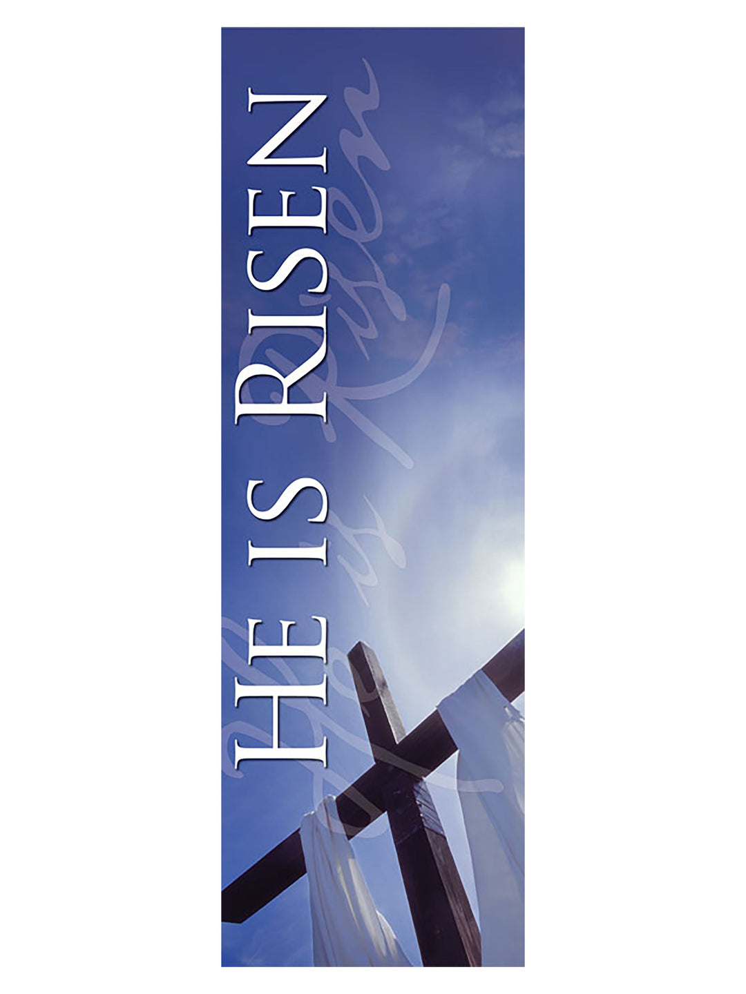 Scripture Wall Hanging He is Risen Colors of Easter - Home Worship - PraiseBanners