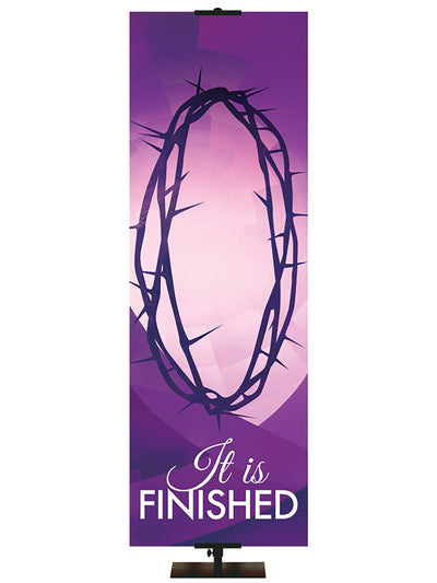 Enduring Symbols of Easter It Is Finished - Easter Banners - PraiseBanners