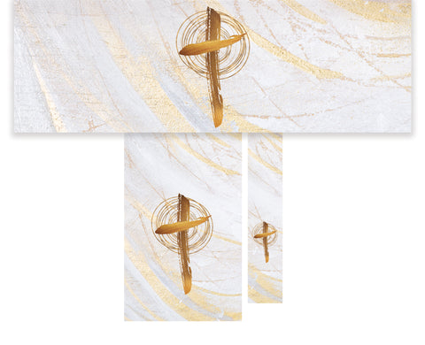Echoes of Easter Cross Symbol 3 Piece Parament Set