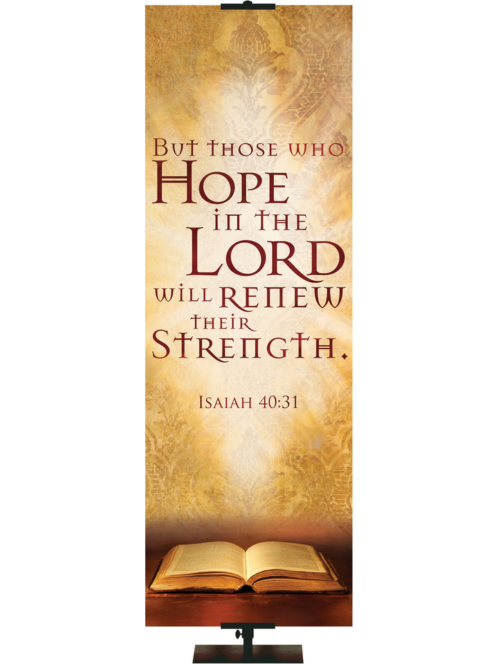 Scriptures For Life Hope in the Lord - Year Round Banners - PraiseBanners