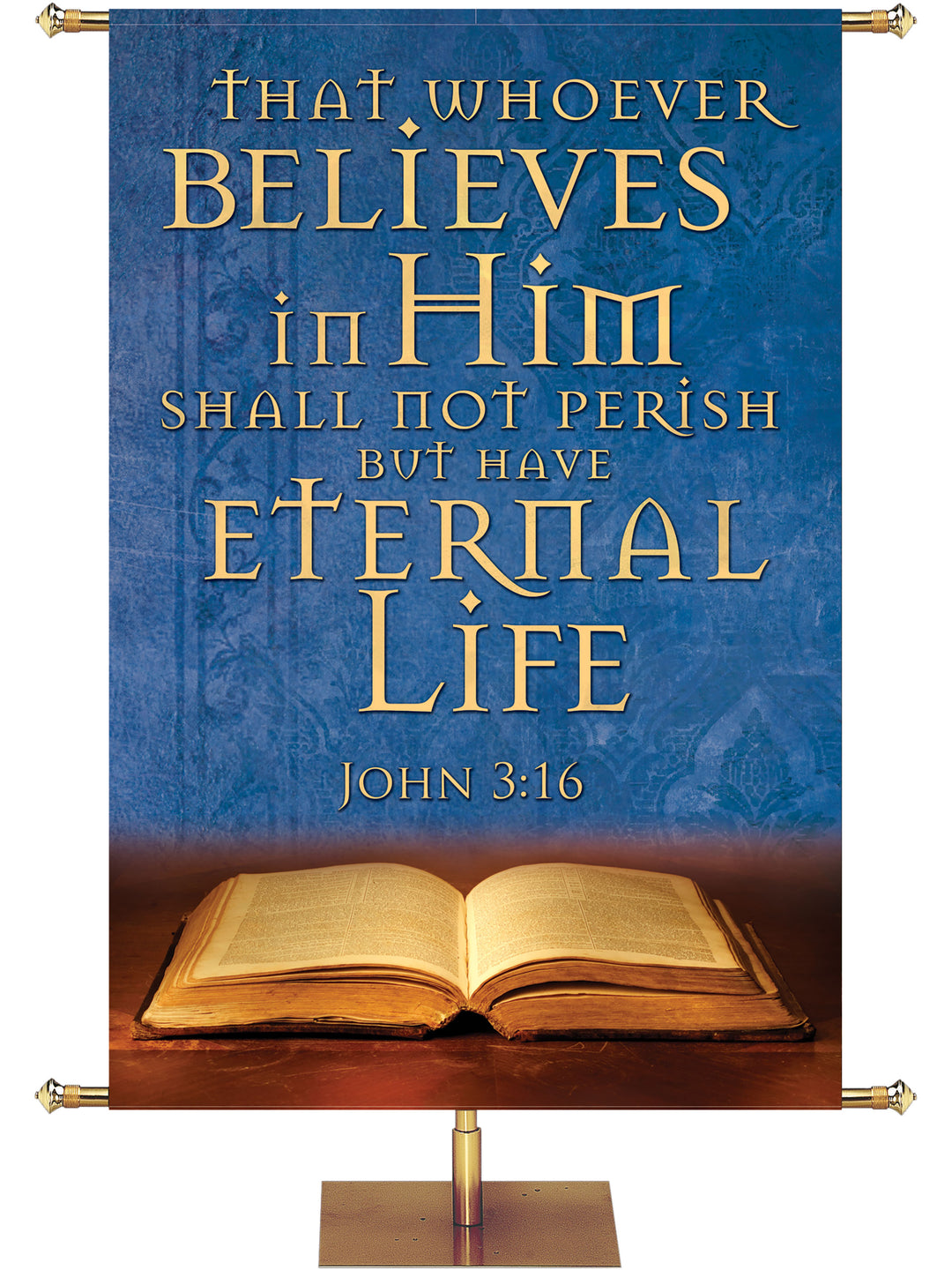 Scriptures For Life That Whoever Believes - Year Round Banners - PraiseBanners