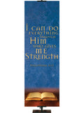 Scriptures For Life I Can Do All Things - Year Round Banners - PraiseBanners