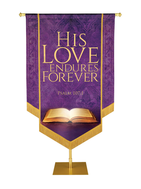 Holy Scriptures His Love Endures Forever