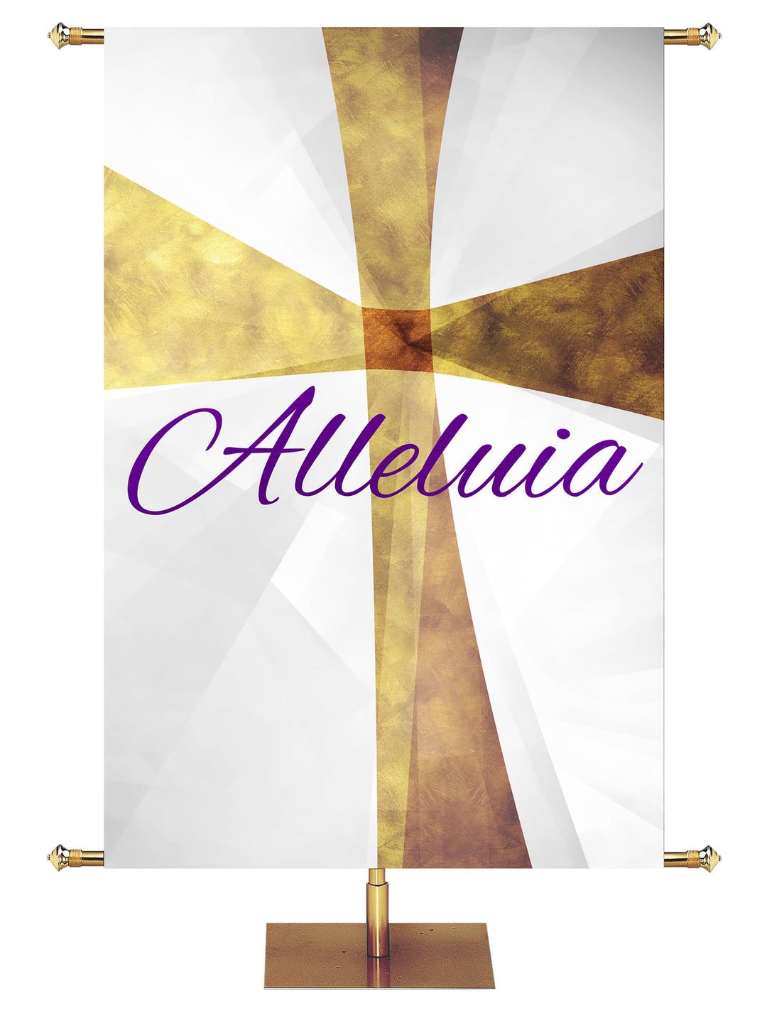 Symbols of Easter Classic Alleluia - Easter Banners - PraiseBanners