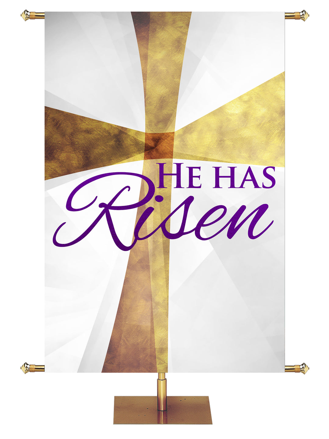 Symbols of Easter Classic He Has Risen - Easter Banners - PraiseBanners