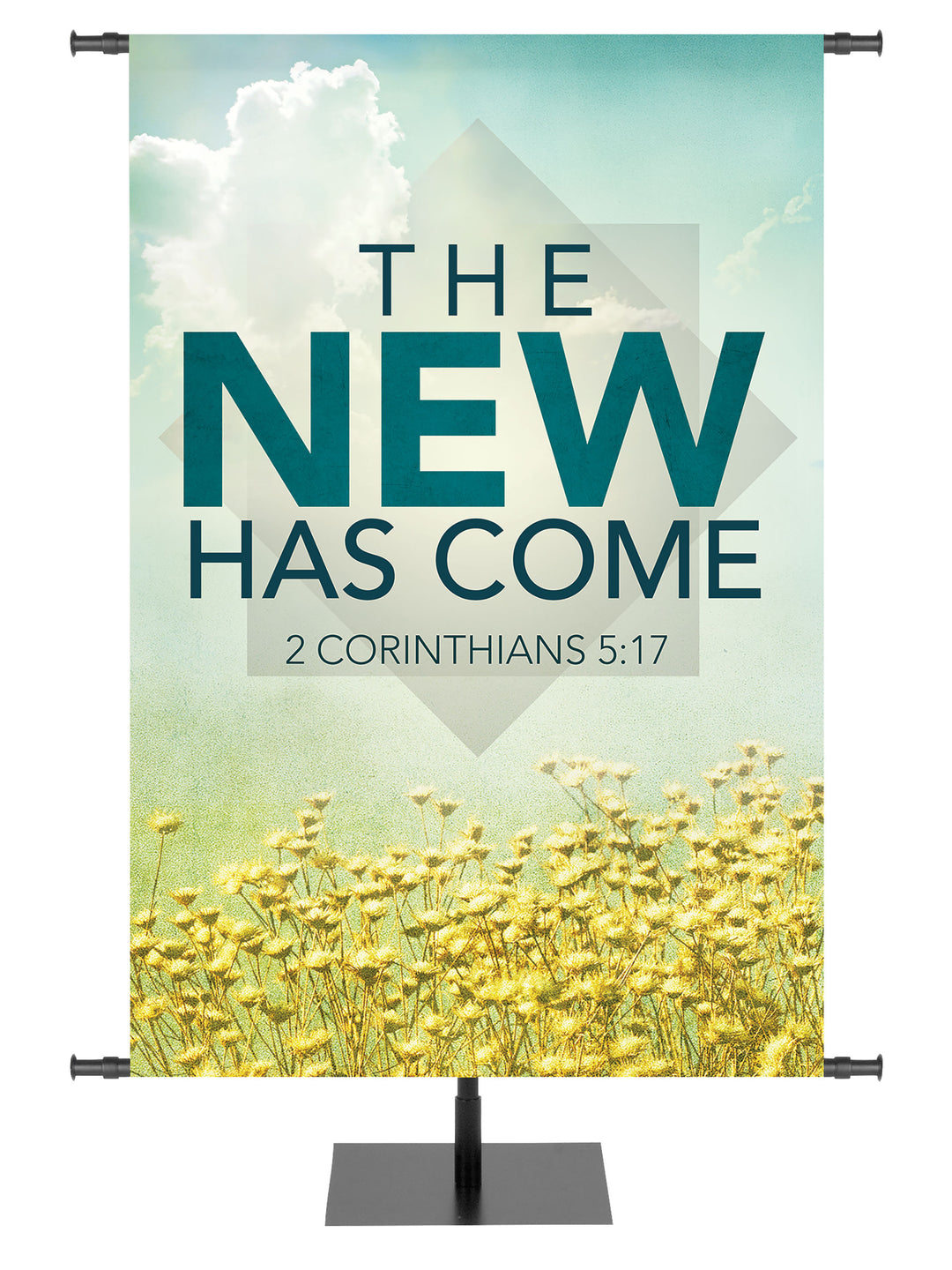 Contemporary Spring New Has Come Banner