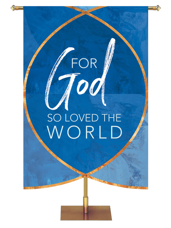 Scripture Silhouettes God So Loved the World