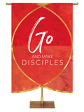 Scripture Silhouettes Go And Make Disciples - Year Round Banners - PraiseBanners