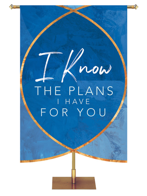 Scripture Silhouettes I Know the Plans I Have for You - Year Round Banners - PraiseBanners