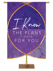 Scripture Silhouettes I Know the Plans I Have for You - Year Round Banners - PraiseBanners