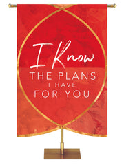 Scripture Silhouettes I Know the Plans I Have for You - Year Round Banners - PraiseBanners
