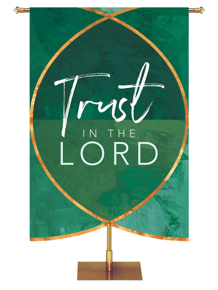 Scripture Silhouettes Trust in the Lord - Year Round Banners - PraiseBanners