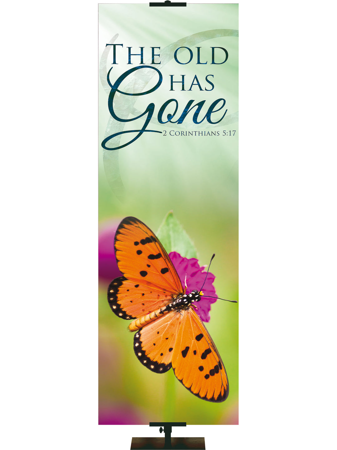 Signs of Spring The Old Has Gone - Year Round Banners - PraiseBanners