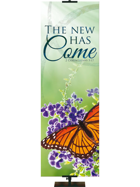 Signs of Spring The New Has Come - Year Round Banners - PraiseBanners