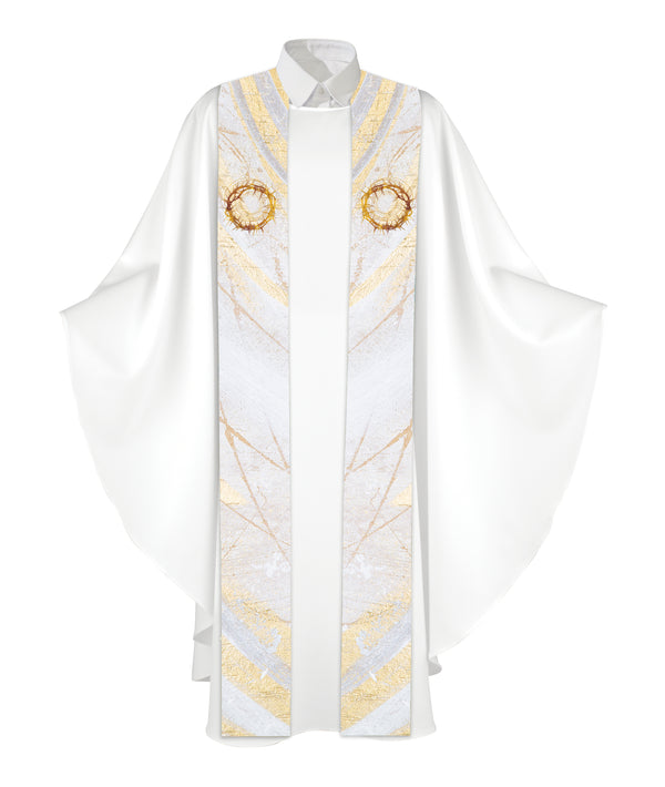 Echoes of Easter Crown of Thorns Printed Stole