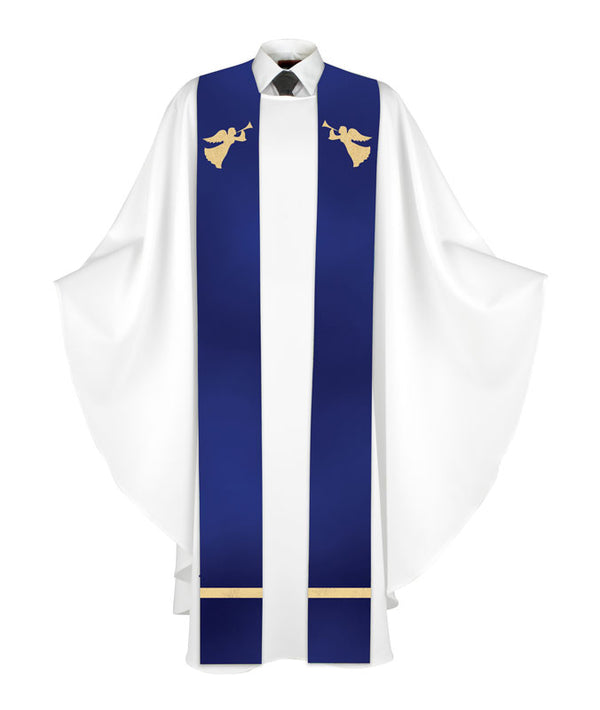 Advent Angel Stole Economy Printed