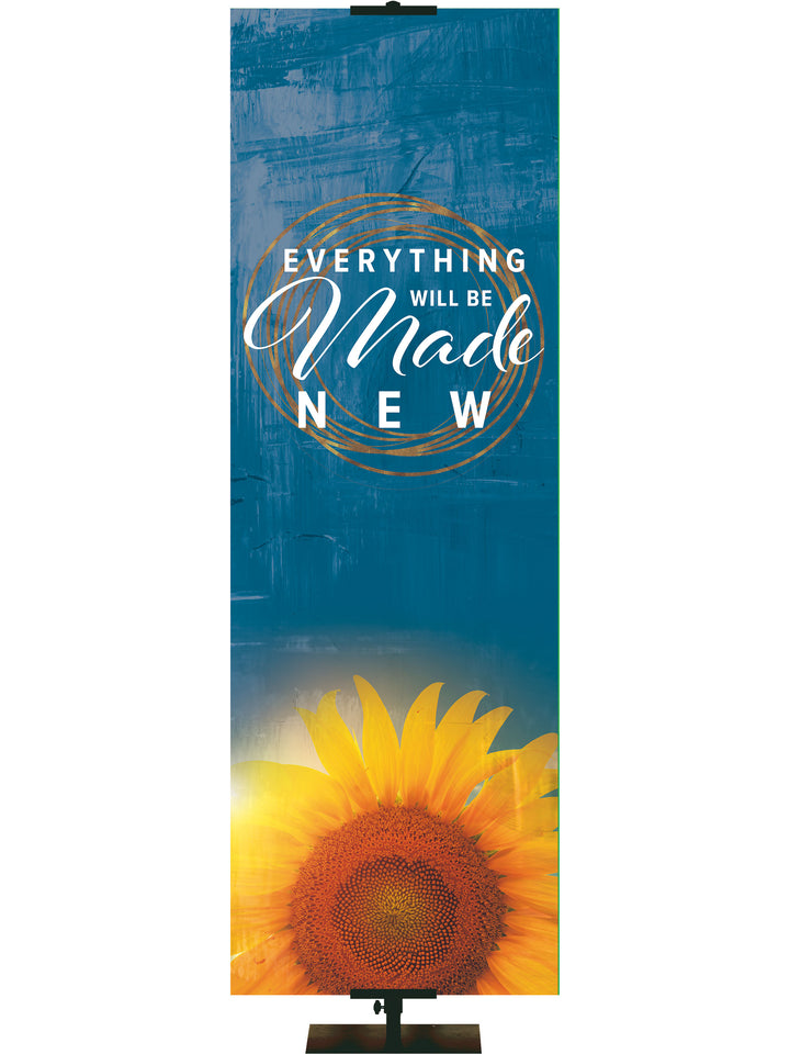 Spring Awakenings Be Made New Banner - Easter Banners - PraiseBanners