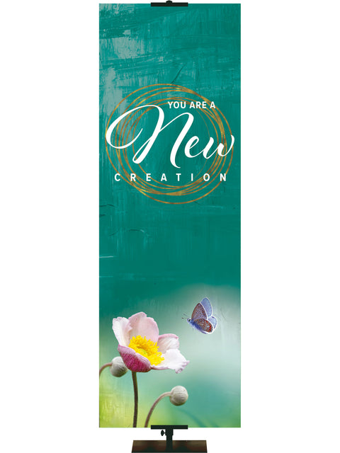 Spring Awakenings New Creation Banner - Easter Banners - PraiseBanners