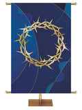 Symbols of Worship Crown of Thorns in Blue, Green, Purple and Red