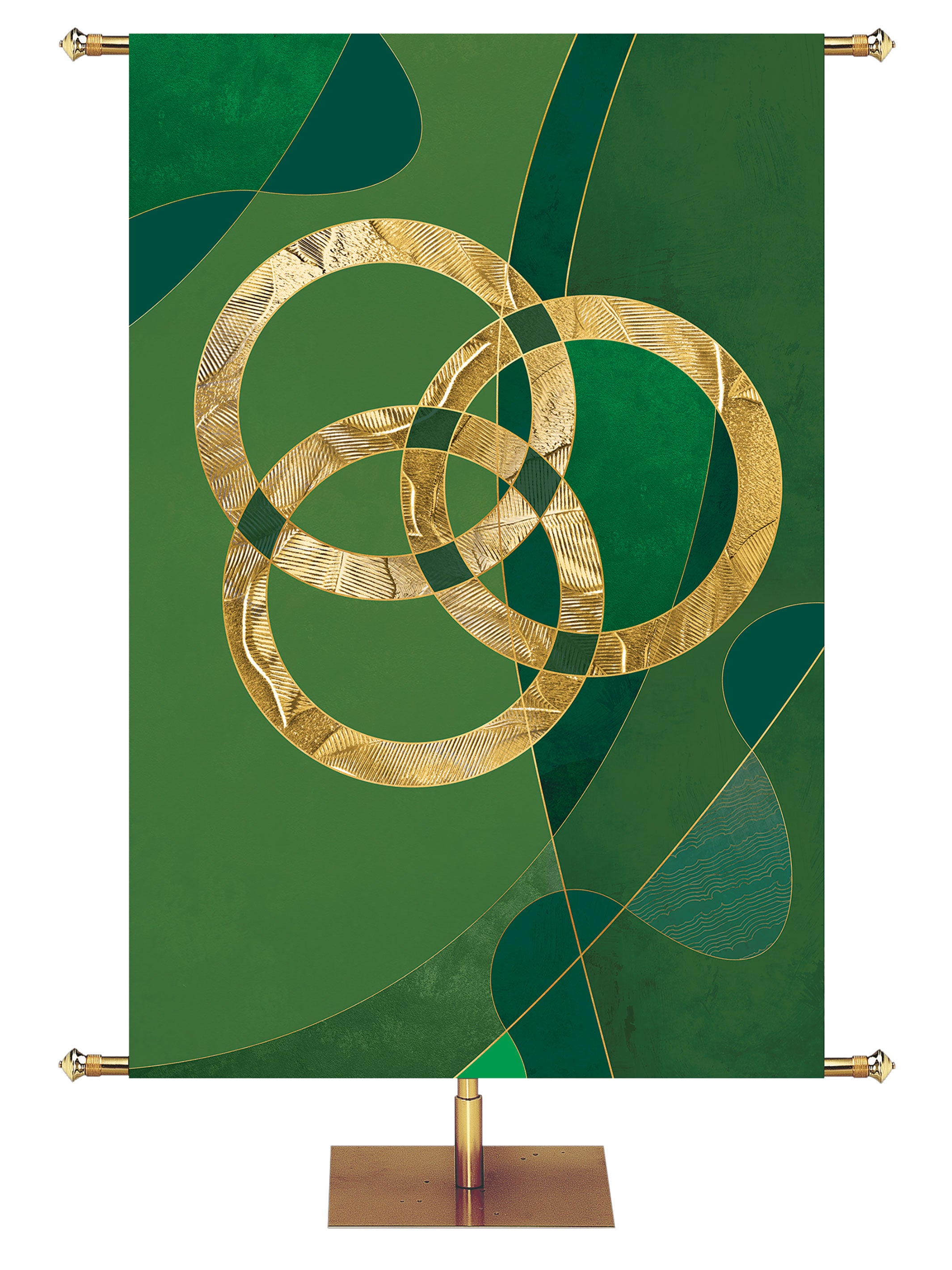 Trinity Symbols Church Banner | PraiseBanners.com – PraiseBanners™