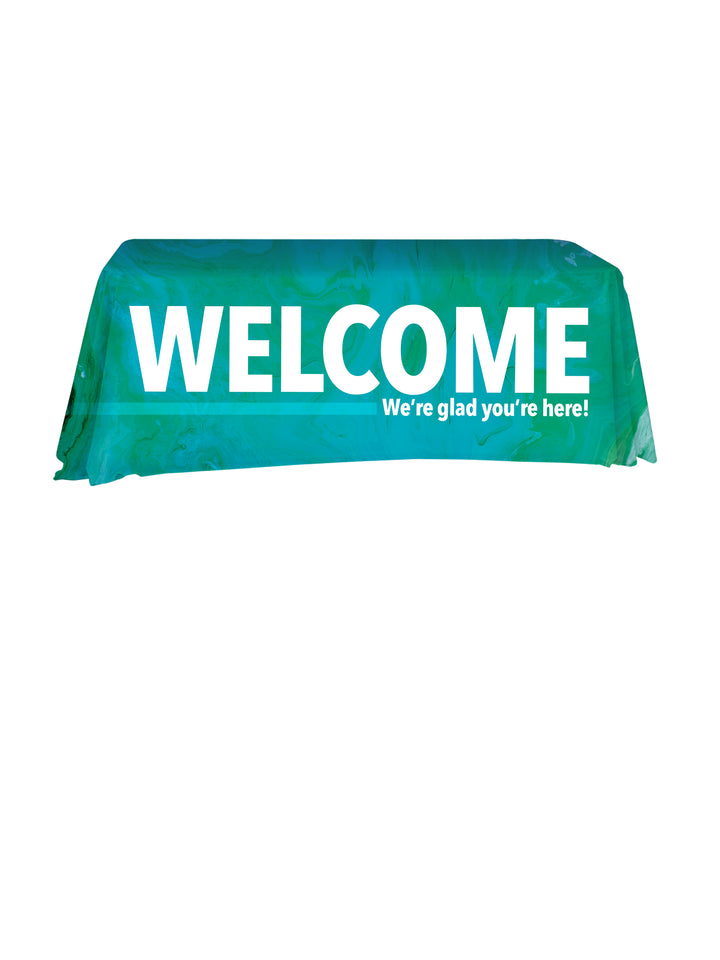 Gospel Impressions Welcome Table Throw - Table Throws - PraiseBanners